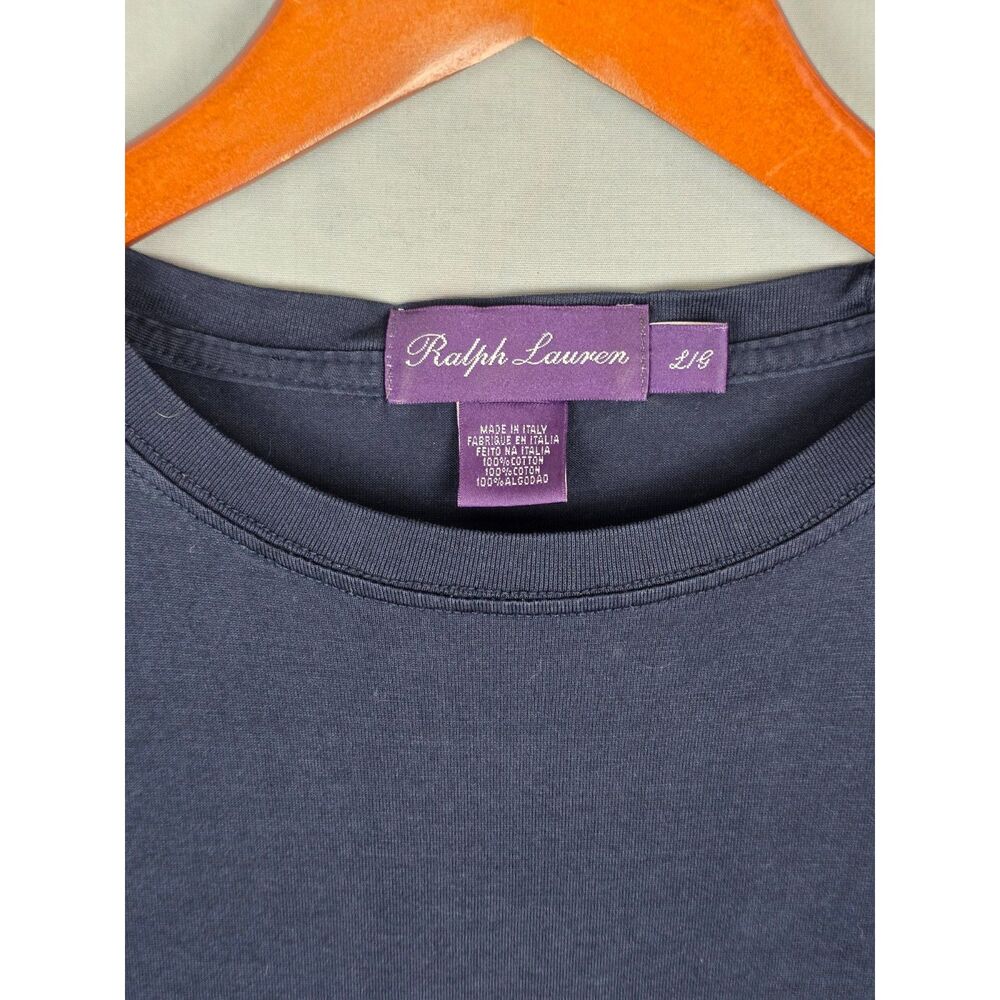Ralph Lauren Purple Label 100% Pima Cotton T Shirt Large Quiet Luxury Basics